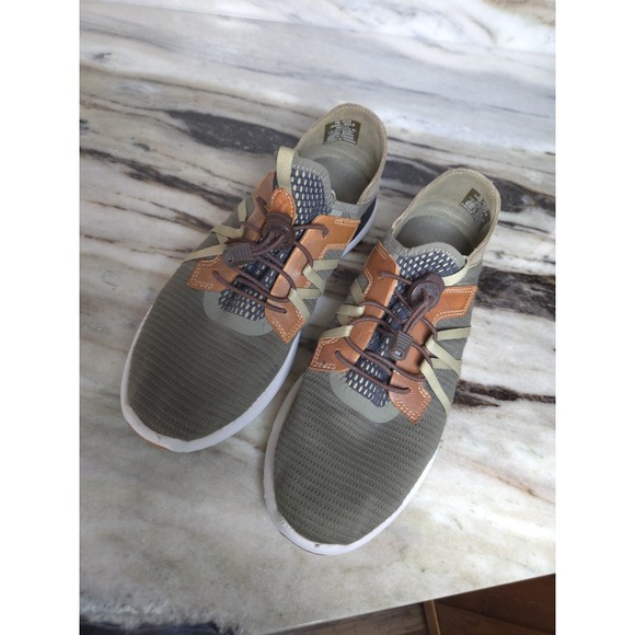 Okulai Men Size 10 Shoes Mia Li Forest Green - Picture 2 of 10